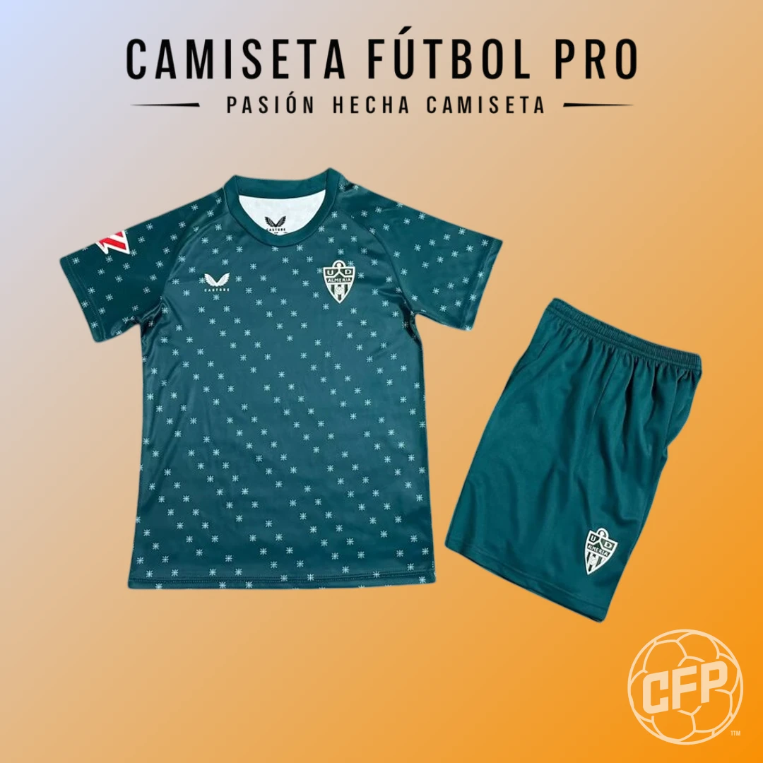 La-Liga-Almeria-2024-25-Segunda-Equipacion-Niños-Aficionado-1